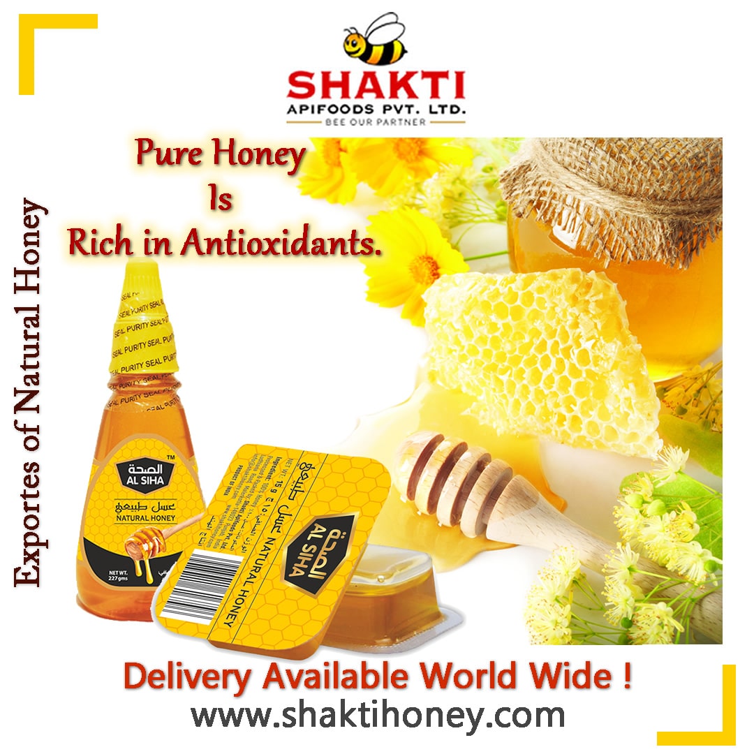 23 12 20 Pure Honey Is Rich in Antioxidants